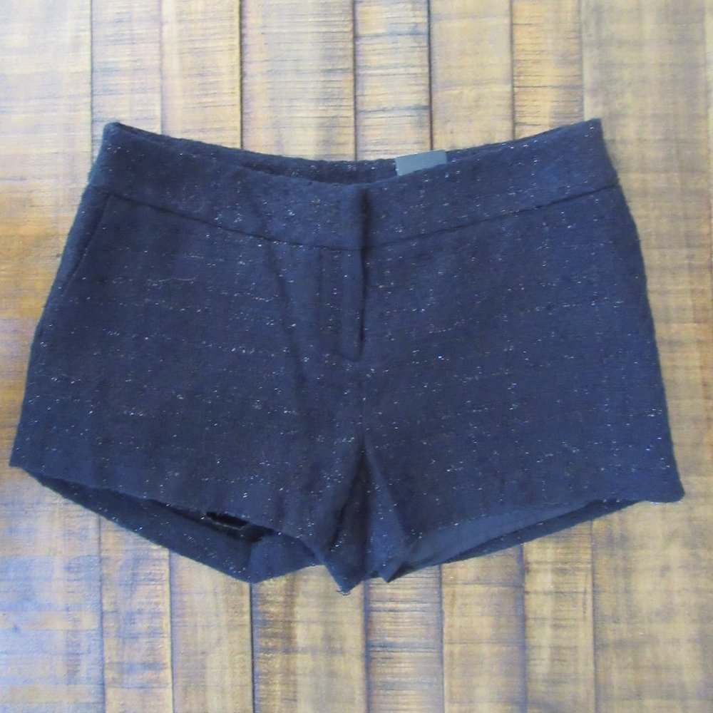 New Black Shorts with Light Shimmer Detail